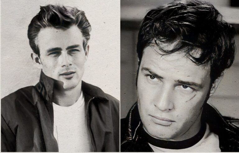 James-Dean-Marlon-Brando-Split-Far-Out-Magazine