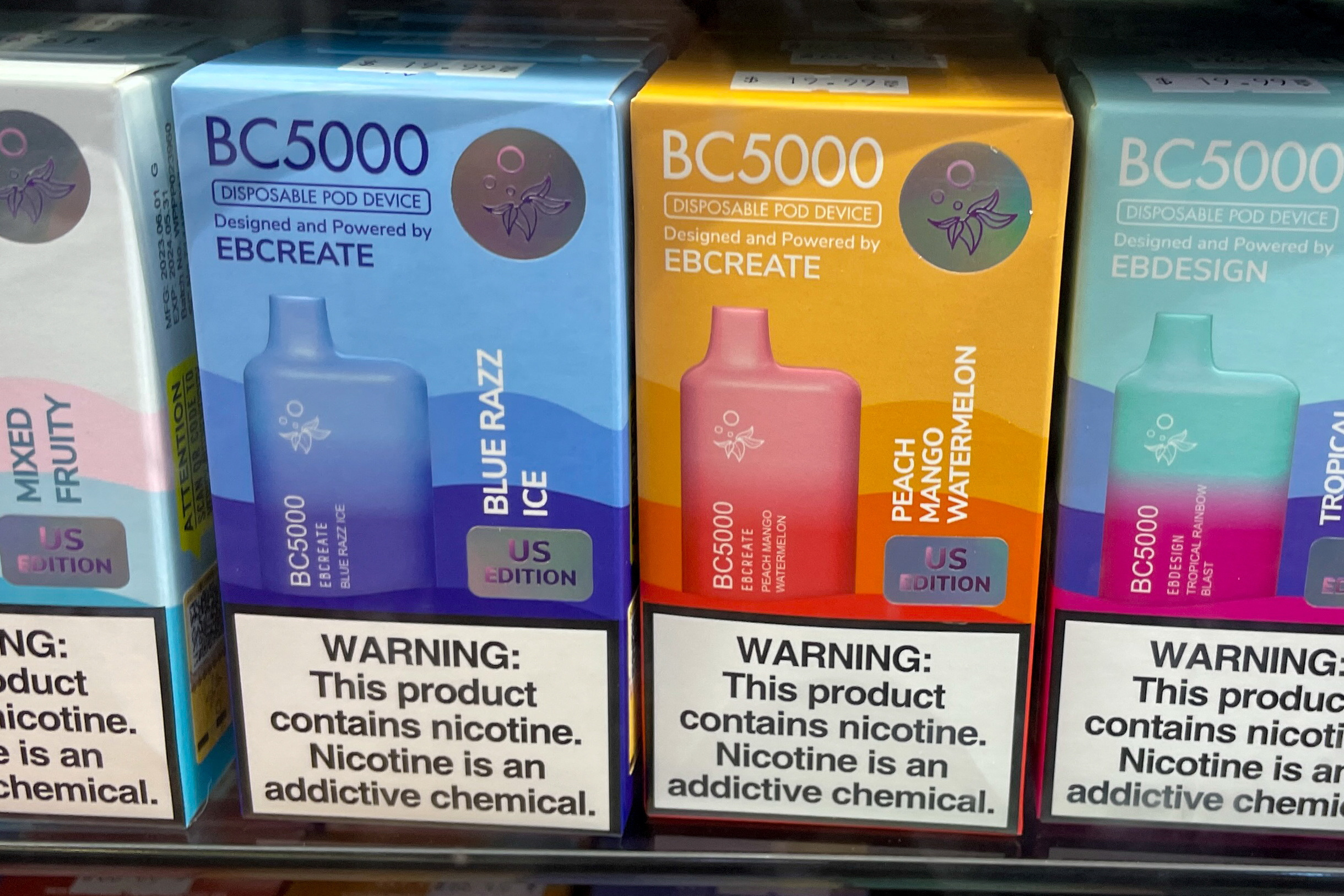 Elf-Bar disposable e-cigarette vape products