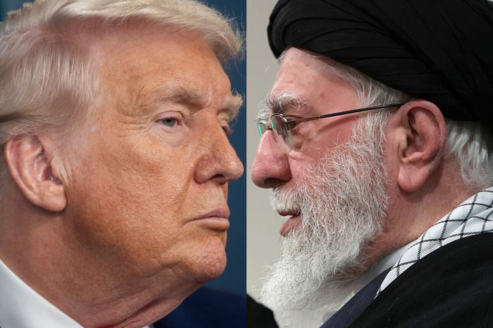 el-presidente-de-eeuu-donald-trump-y-el-lider-supremo-de-iran-ali-jamenei-en-sendas-imagenes-de-archivo